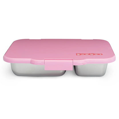 Yumbox - Stainless Steel Bento | 5 Compartments | Leakproof | Rose Pink