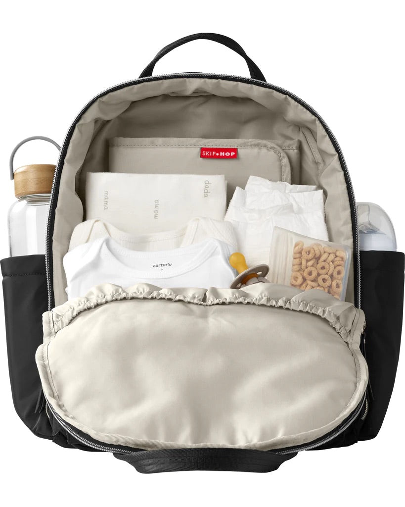 Skip Hop - Envi Luxe Backpack Diaper Bag - Black Skip Hop - Envi Luxe Backpack Diaper Bag - Black