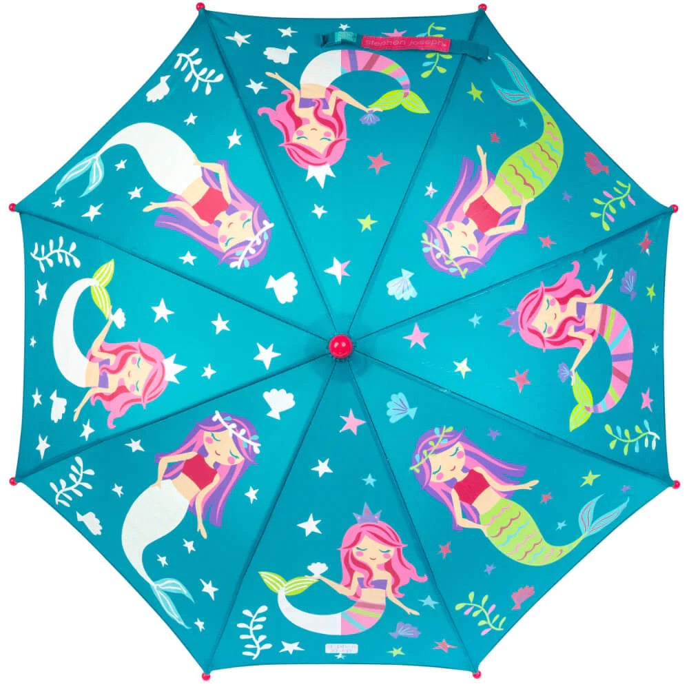 Stephen Joseph - Color Changing Umbrella | Mermaid Stephen Joseph - Color Changing Umbrella | Mermaid
