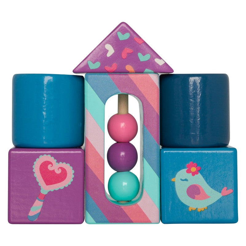Stephen Joseph - Wood Blocks - Girl Stephen Joseph - Wood Blocks - Girl