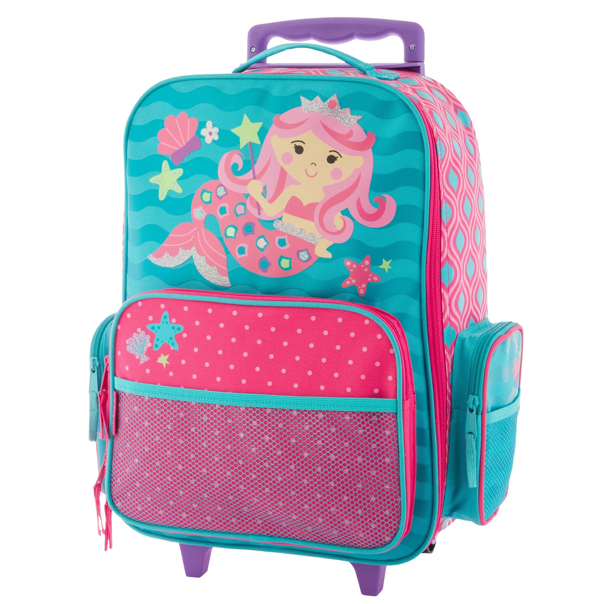 Stephen Joseph | Classic Rolling Luggage | Mermaid Stephen Joseph | Classic Rolling Luggage | Mermaid