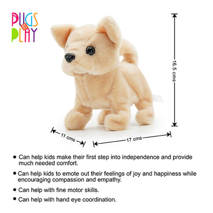 Pugs At Play - Chili, The Chihuahua Walking Dog | 6.5in