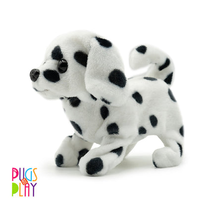 Pugs At Play - Spotty, The Dalmatian Walking Dog | 6.5in