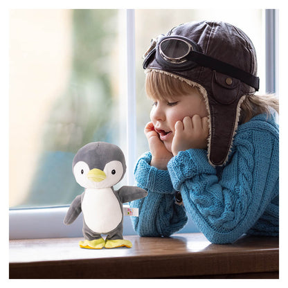 Pugs At Play - Snowy, The Walking / Talking Penguin | 9in