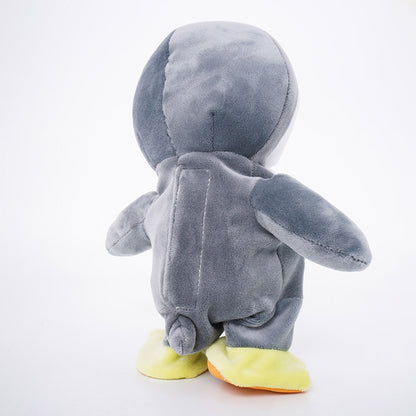 Pugs At Play - Snowy, The Walking / Talking Penguin | 9in