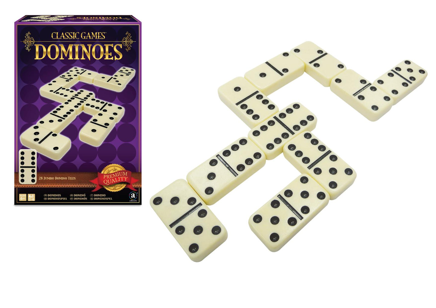 Ambassador - Double 6 Dominoes | Classic Games