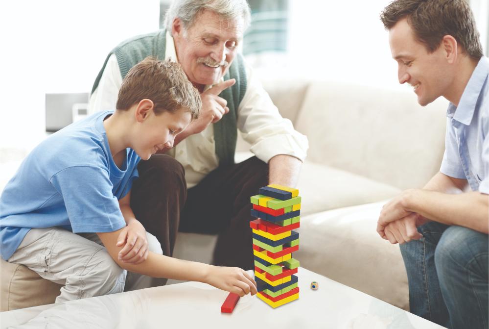 Ambassador - Tumblin’ Tower Coloured | Classic Games Ambassador - Tumblin’ Tower Coloured | Classic Games