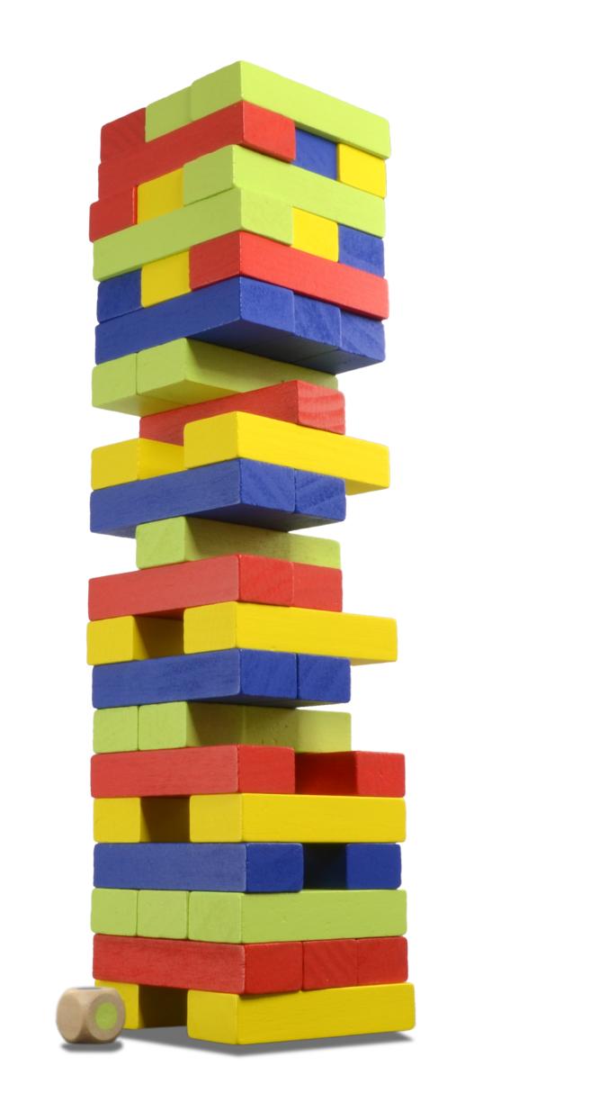 Ambassador - Tumblin’ Tower Coloured | Classic Games Ambassador - Tumblin’ Tower Coloured | Classic Games