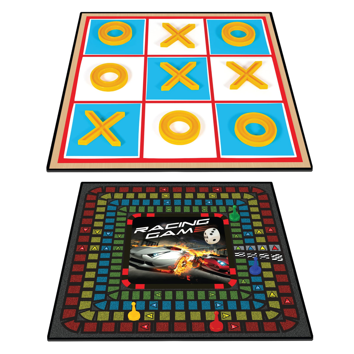 Ambassador - 2-in-1 Racing Game & Tic-Tac-Toe | Classic Games