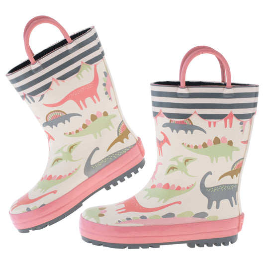 Stephen Joseph - Rain Boots Pink Dino