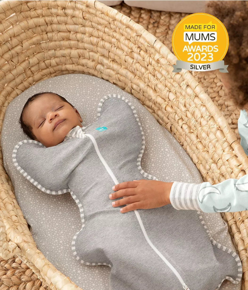 Love To Dream - Swaddle UP™ Original 1.0 TOG Grey - MEDIUM
