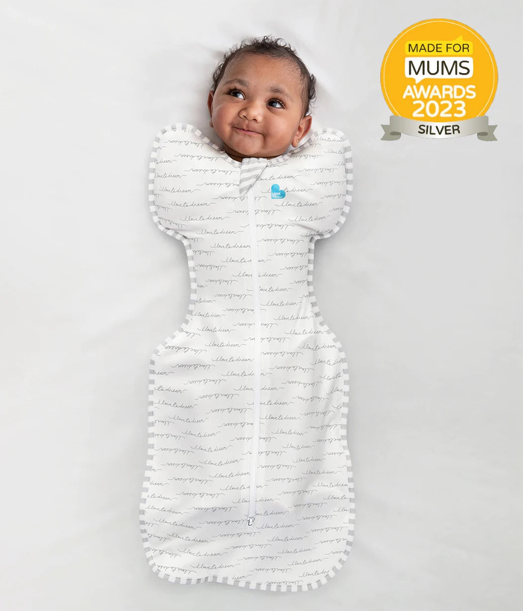 Love To Dream - Swaddle Up™ Original 1.0 TOG White You Are My - SMALL Love To Dream - Swaddle Up™ Original 1.0 TOG White You Are My - SMALL