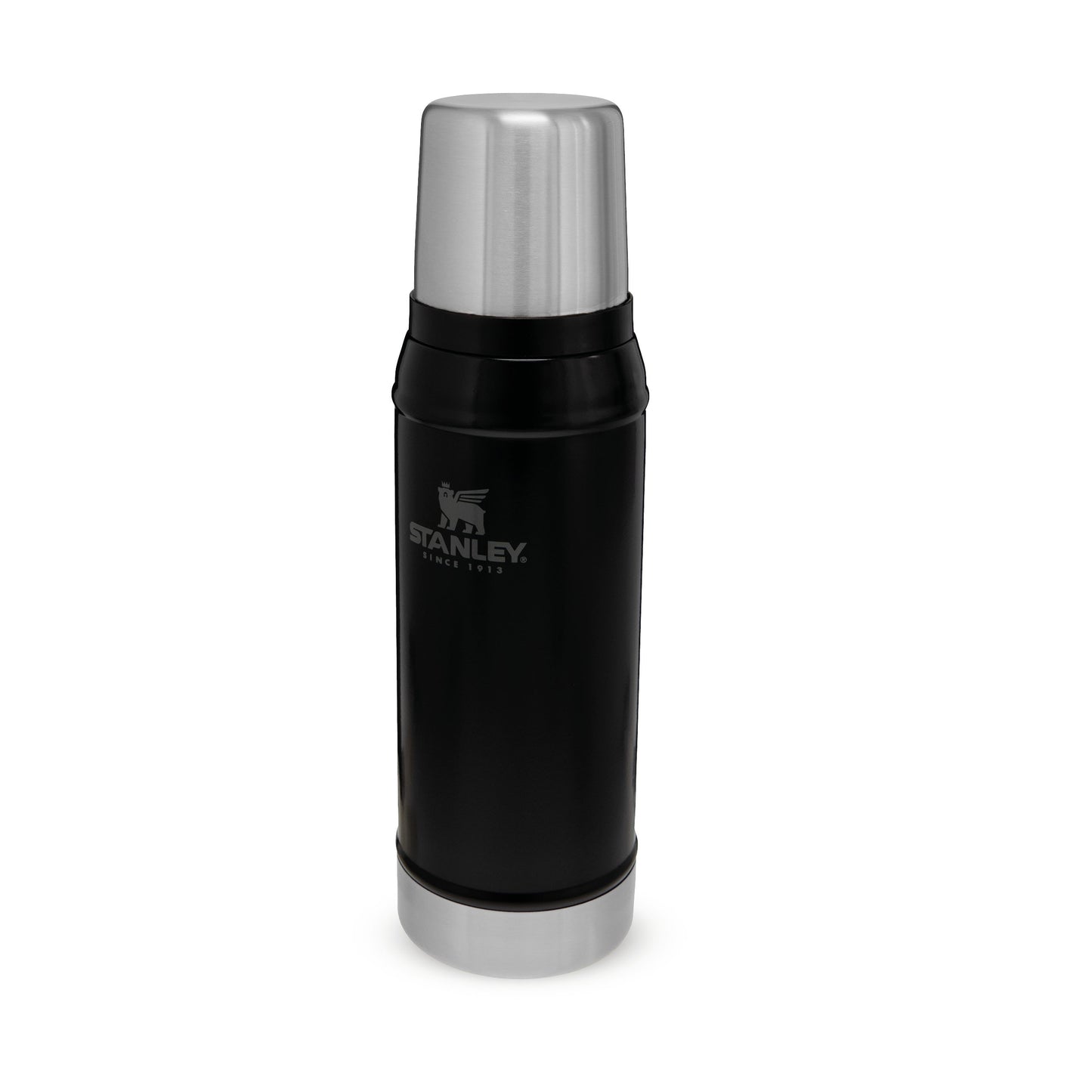 Stanley Classic Vac Bottle 0.75L in Matte Black Pebble