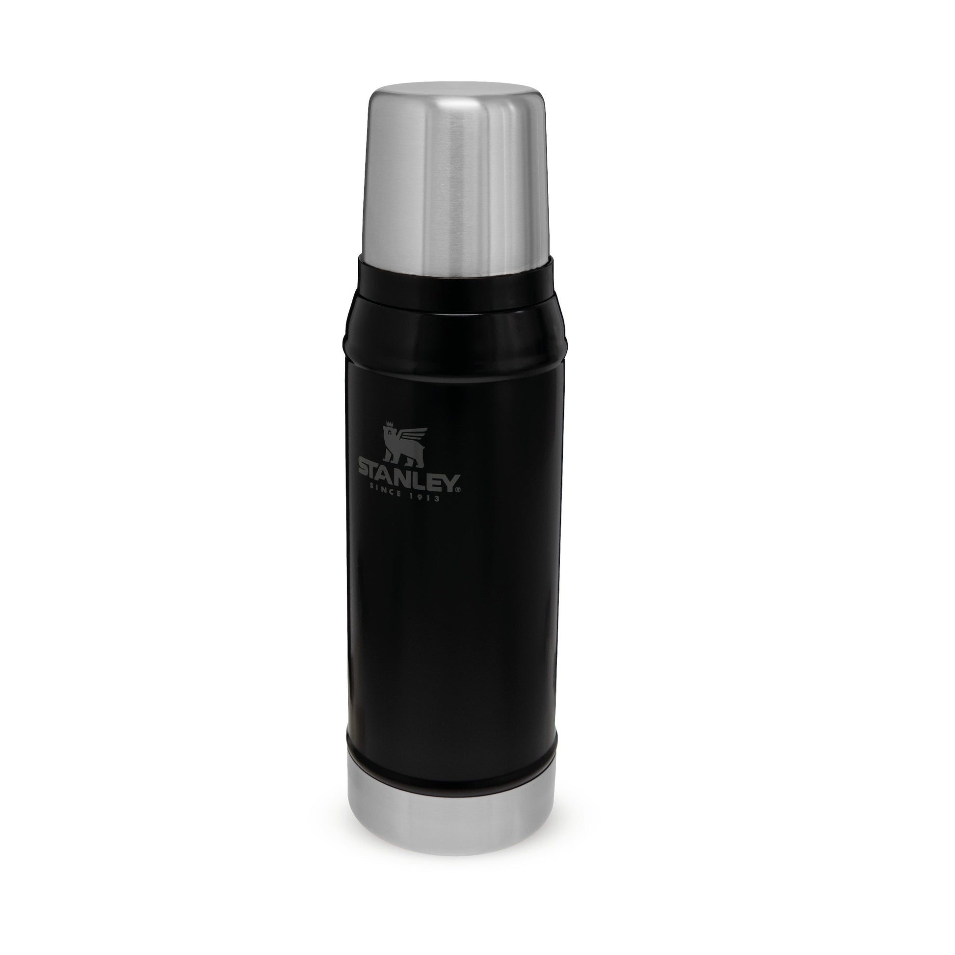 Stanley Classic Vac Bottle 0.75L in Matte Black Pebble