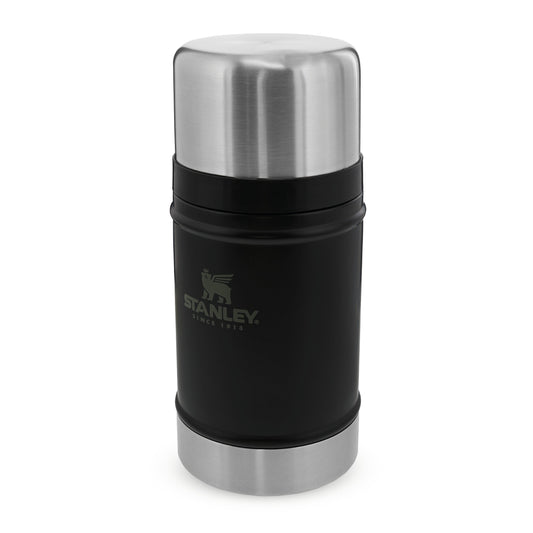 Stanley Classic Vac Food Jar 24OZ in Matte Black Pebble