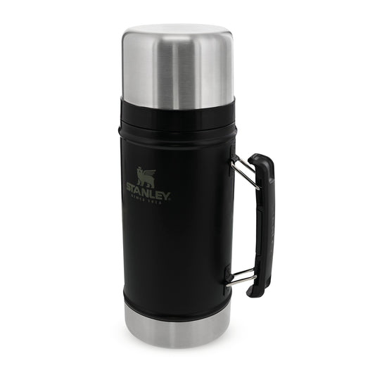 Stanley Classic Vac Food Jar 1.0QT in Matte Black Pebble