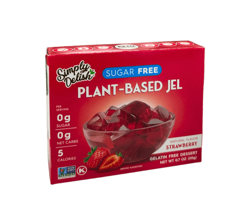 Simply Delish Sugar Free Strawberry Jel Dessert 20g sachet