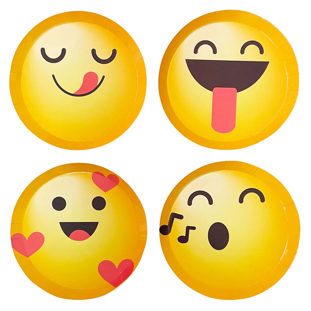 Rainbow Moments - Emoji Party Plates | 8 Pack Rainbow Moments - Emoji Party Plates | 8 Pack