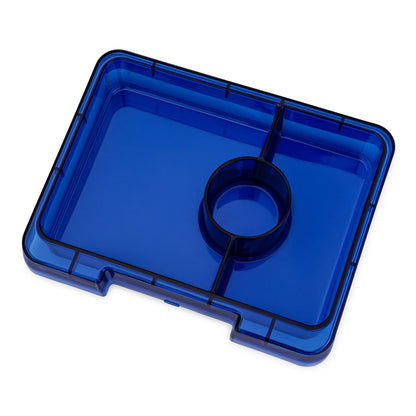 Yumbox - Snack Box | 3 Compartments | Clear | Monte Carol Navy