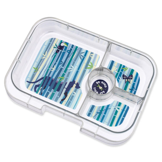 Yumbox Bento Box 4 Compartments Panther Tropical Aqua — BambiniJO Jordan
