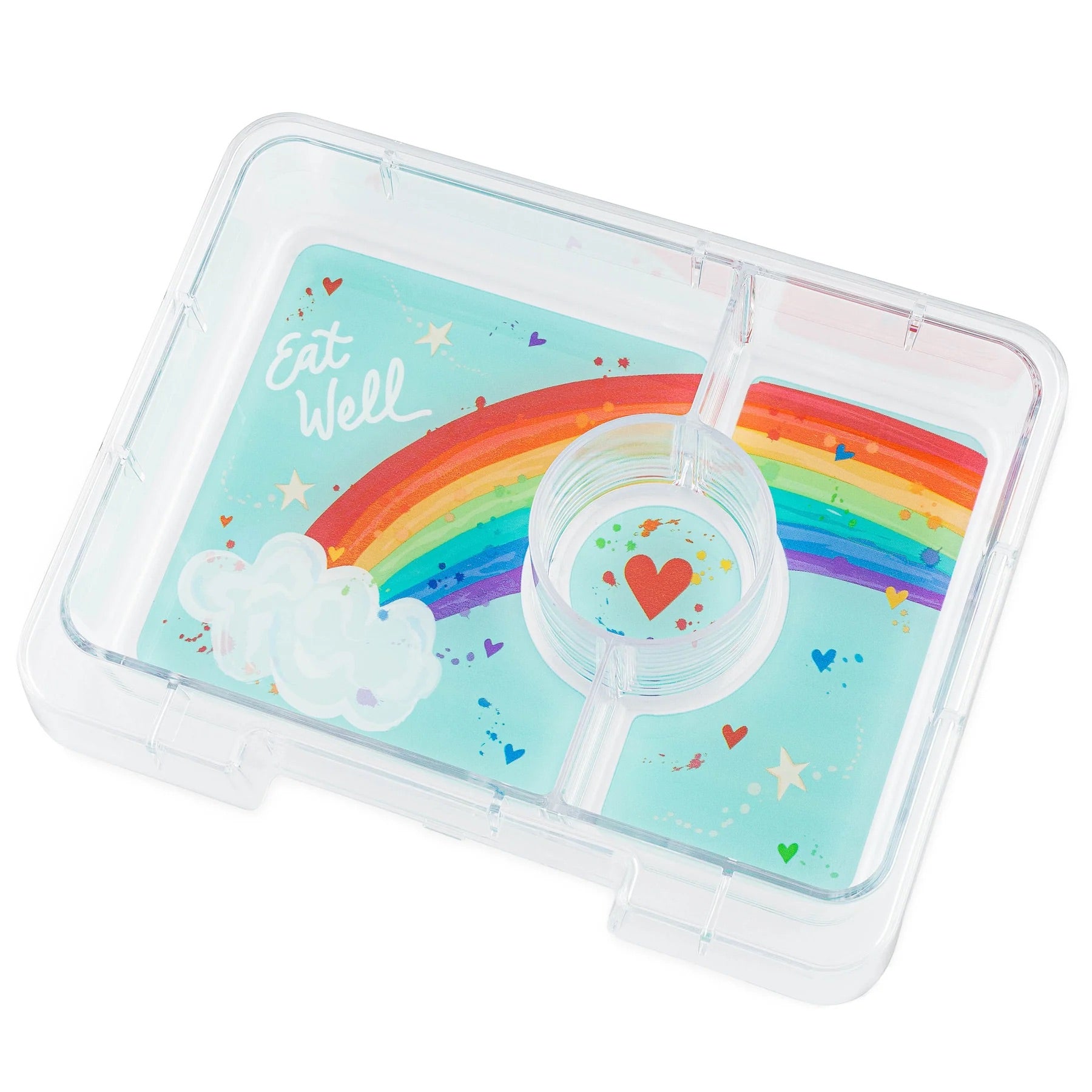 Yumbox - Snack Box | 3 Compartments | Rainbow | Lulu Purple Yumbox - Snack Box | 3 Compartments | Rainbow | Lulu Purple