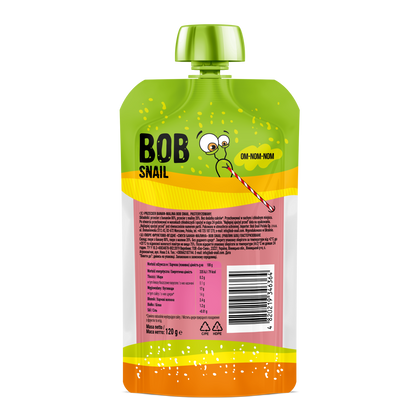 Bob Snail Fruit Puree Pouch Banana & Raspberry 120g — BambiniJO Jordan