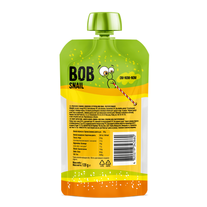 Bob Snail Fruit Puree Pouch Mango, Coconut & Lemon 120g — BambiniJO Jordan