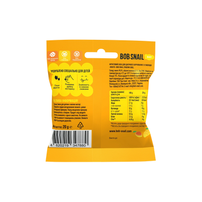 Bob Snail Fruit Snack Mango 20g — BambiniJO Jordan