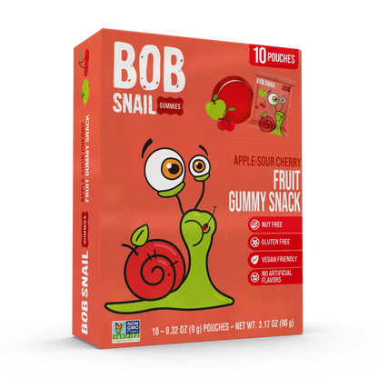 Bob Snail Apple & Cherry Fruit Jellies 90g — BambiniJO Jordan