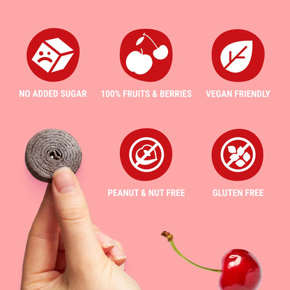 Bob Snail Fruit Roll Apple & Sour Cherry 100g — BambiniJO Jordan