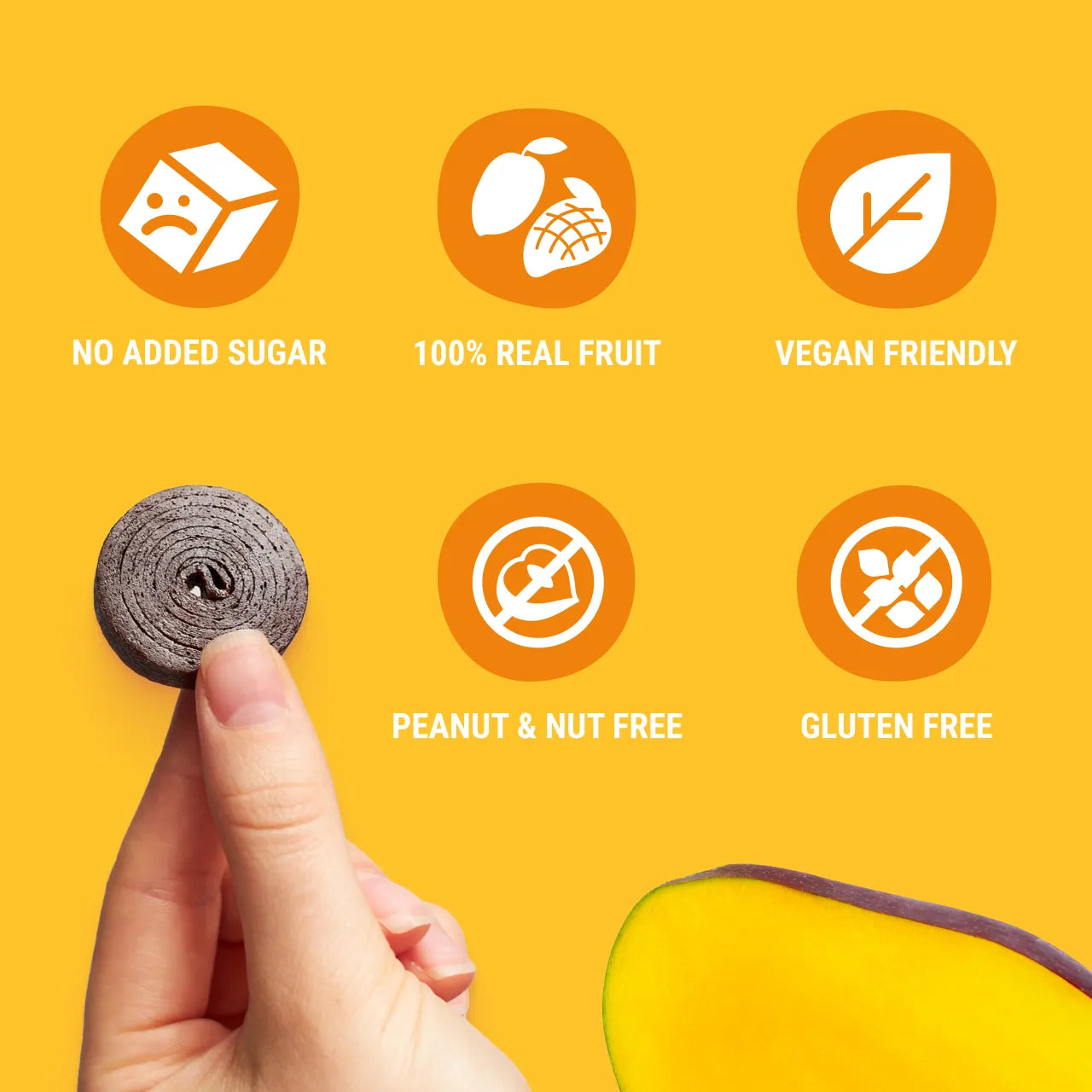Bob Snail Fruit Roll Mango 100g — BambiniJO Jordan