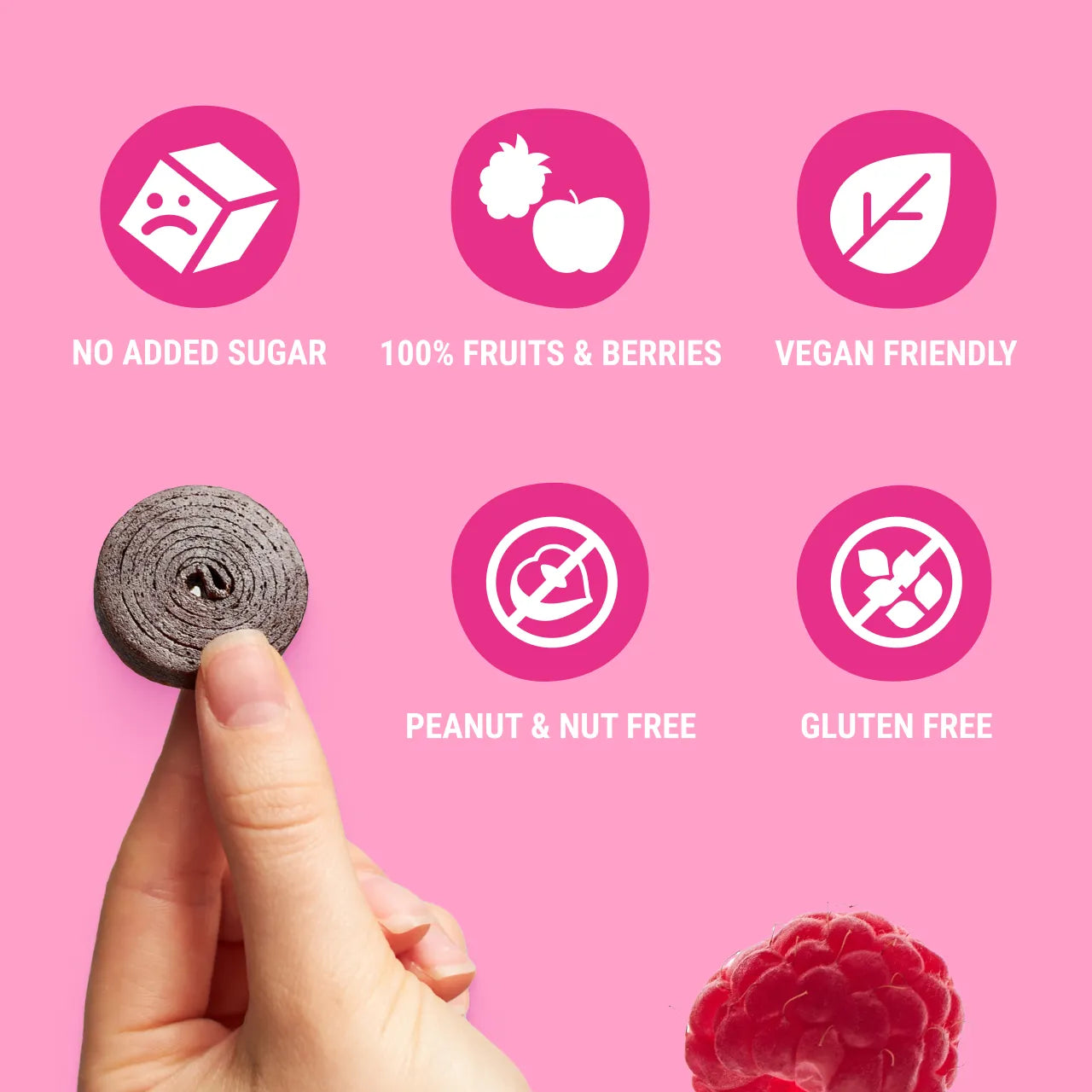 Bob Snail - Fruit Roll Apple & Raspberry | 100g Bob Snail - Fruit Roll Apple & Raspberry | 100g