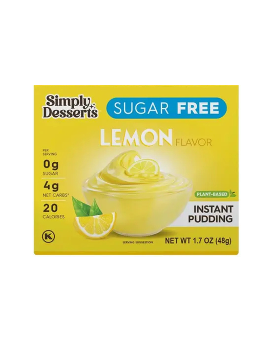 Simply Delish Sugar Free Lemon Instant Pudding 48g sachet