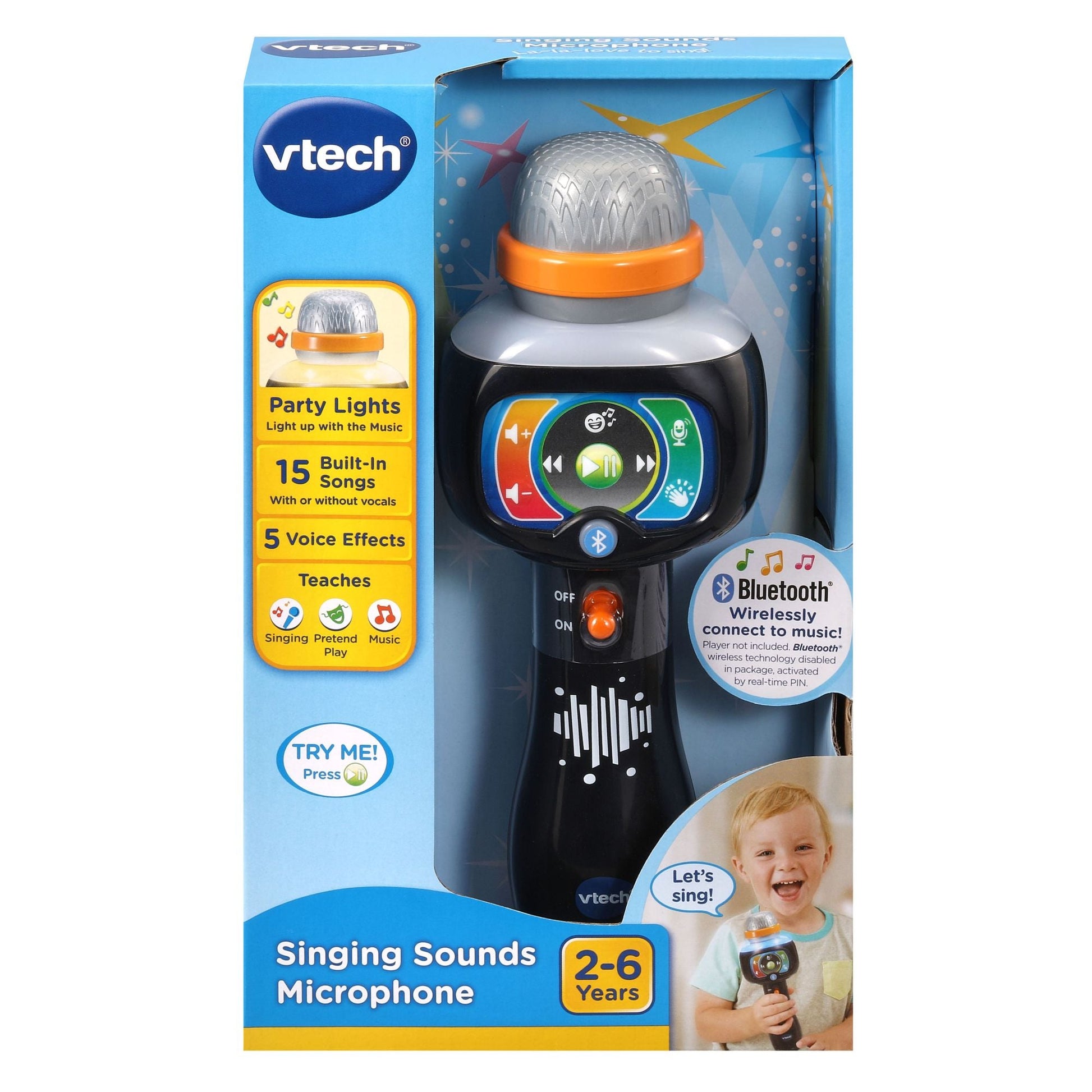 Vtech - ميكروفون الأصوات المُغنّية | 2-6 سنوات Vtech - ميكروفون الأصوات المُغنّية | 2-6 سنوات