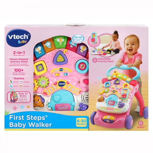 VTech First Steps Baby Activity Walker Pink 0-2Y — BambiniJO Jordan