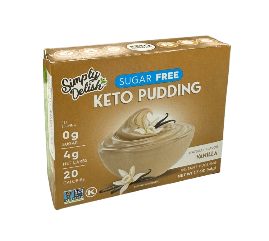 Simply Delish Sugar Free Vanilla Instant Pudding 48g sachet