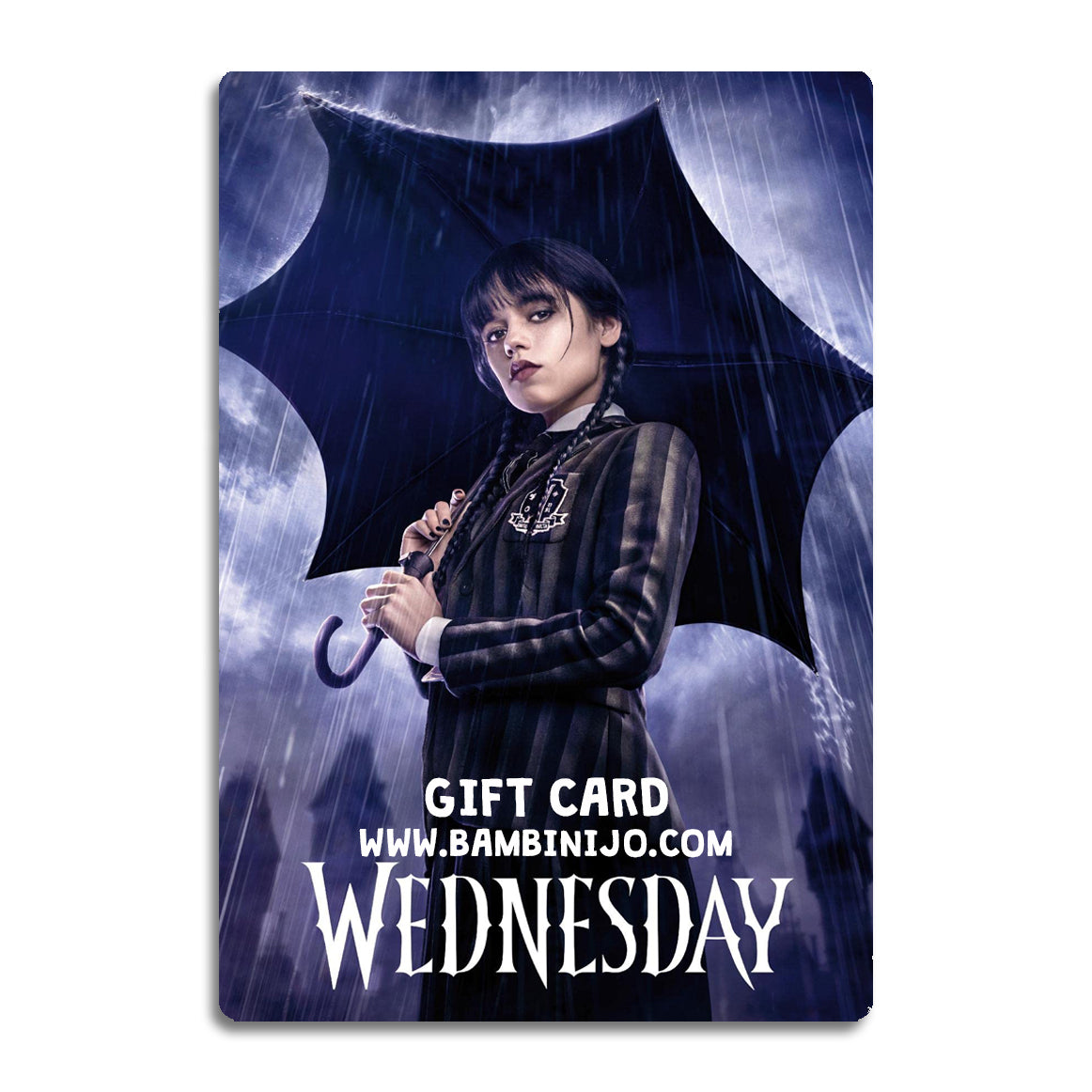 Digital Gift Card Voucher | Wednesday Digital Gift Card Voucher | Wednesday