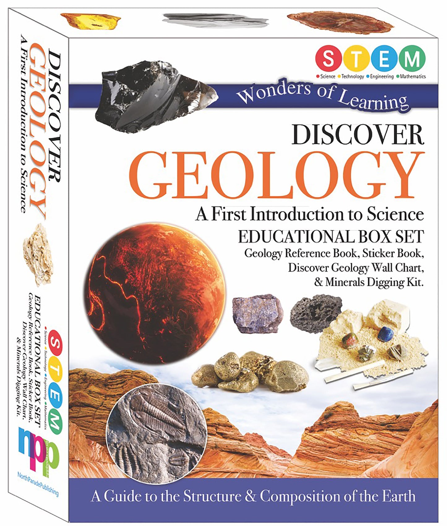 World of Discovery - Geology Educational Box Set | 3-6Y