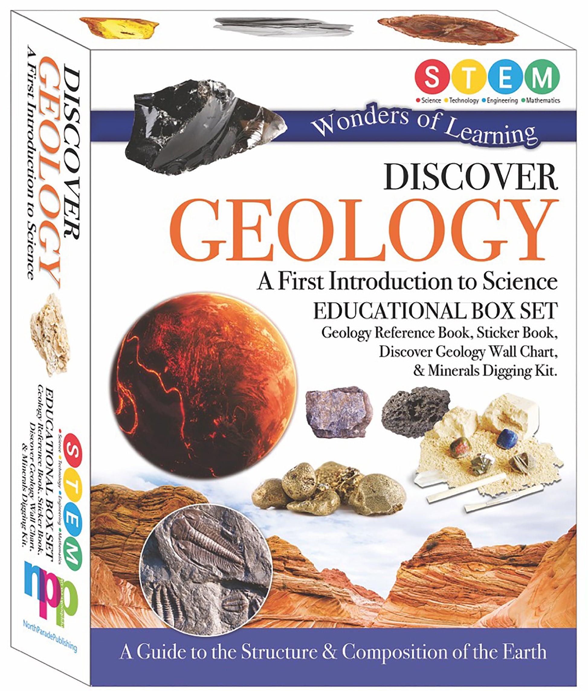 World of Discovery - Geology Educational Box Set | 3-6Y