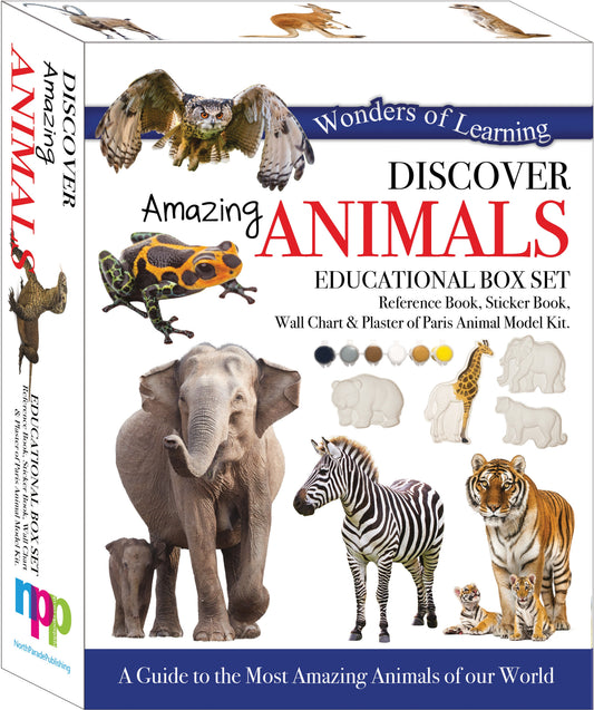 World of Discovery - Amazing Animals Educational Box Set