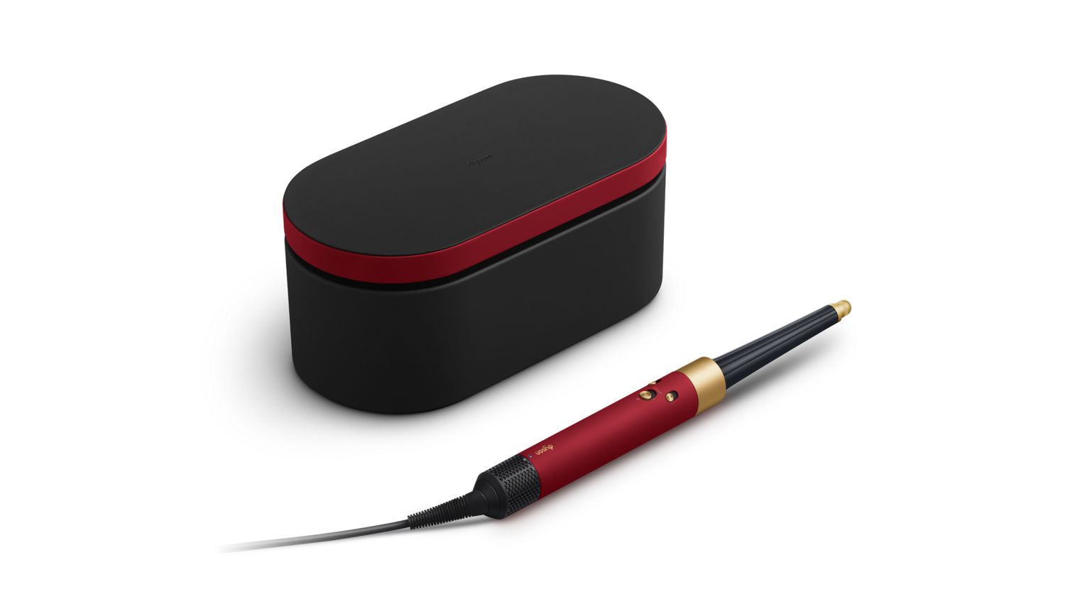 Dyson Airwrap i.d. Red Velvet/Gold attachments — BambiniJO Jordan