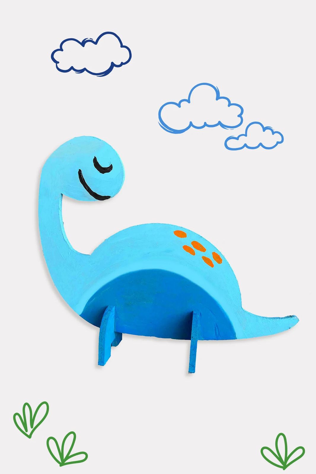 The Orenda Tribe Long Neck Dinosaur Craft The Orenda Tribe Long Neck Dinosaur Craft