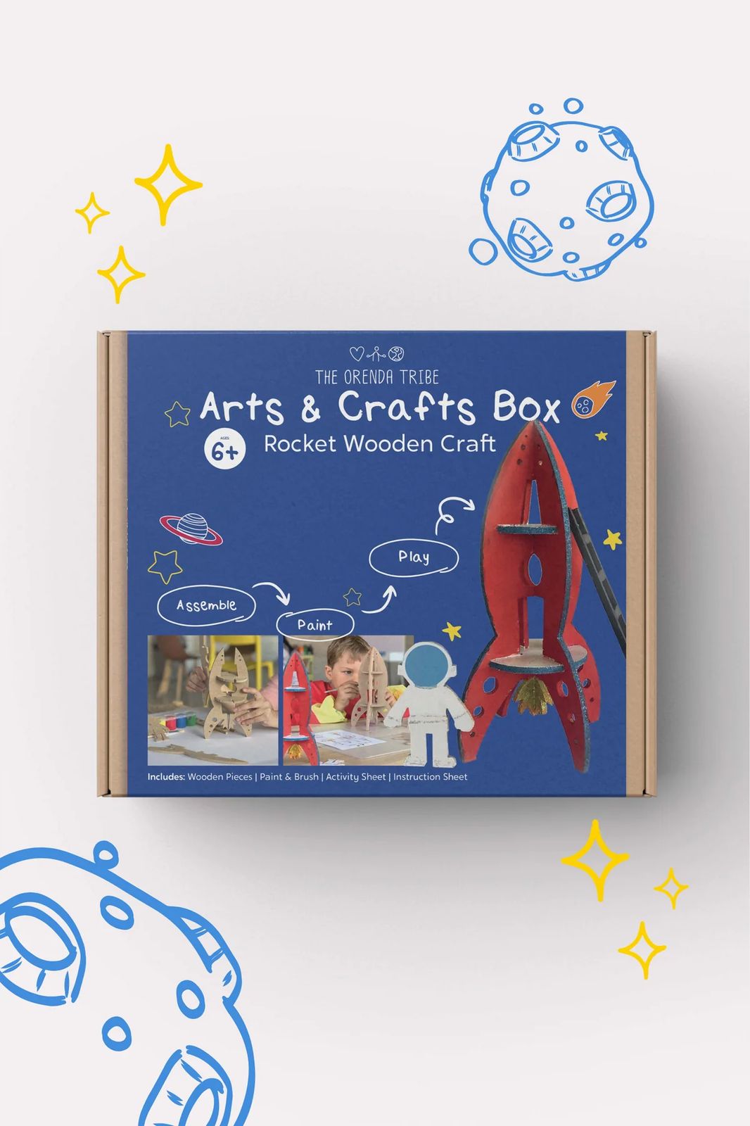 The Orenda Tribe Rocket DIY Craft Box The Orenda Tribe Rocket DIY Craft Box