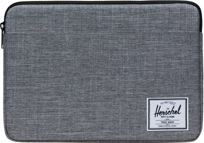 Herschel Anchor Laptop Sleeve Raven Crosshatch - lifestyle view