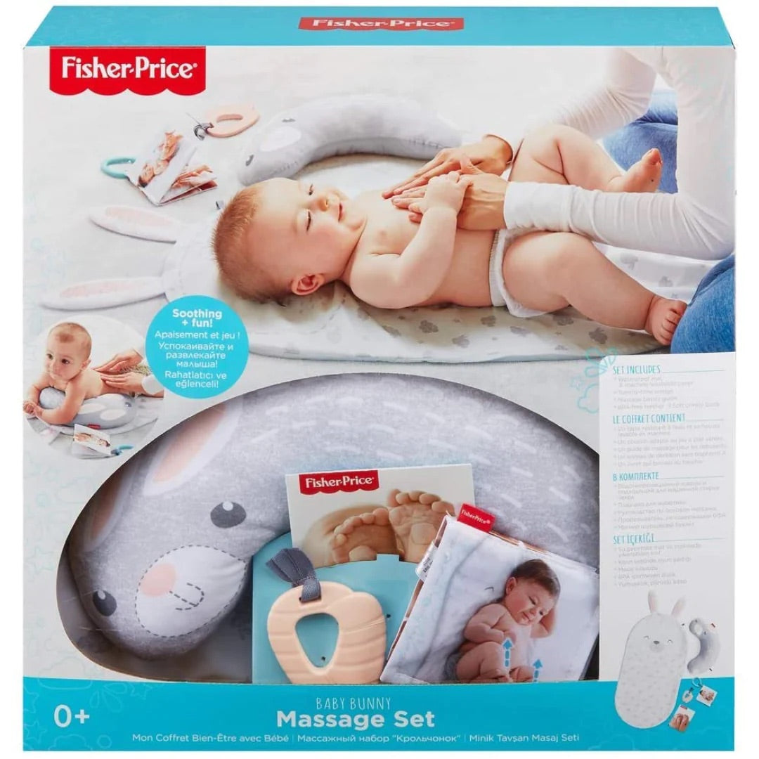 Fisher-Price - Baby Bunny Massage Set Fisher-Price - Baby Bunny Massage Set