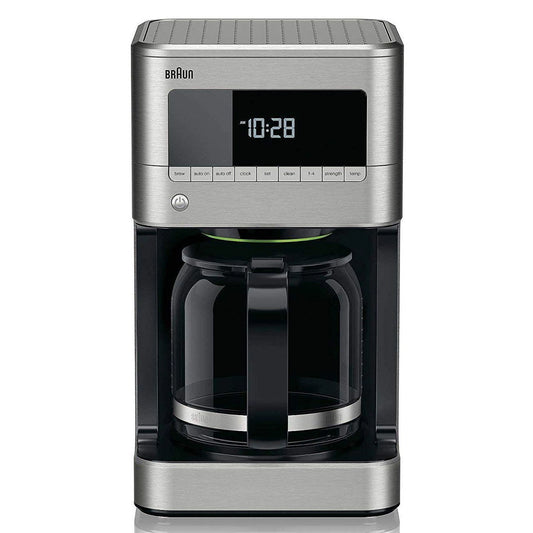 Braun - Pure Aroma 7 Coffee Machine 1100W.12 Cups. Lcd