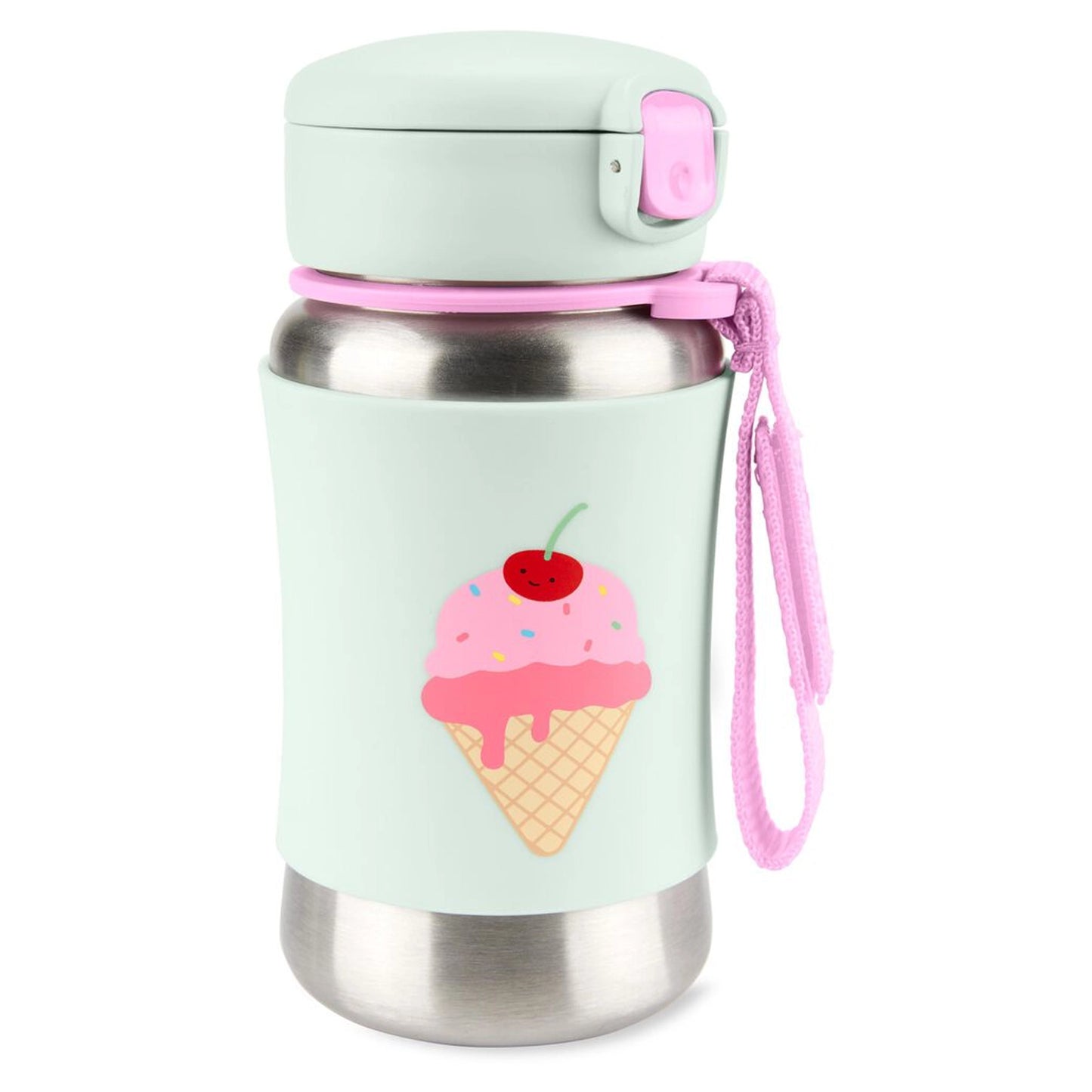 Skip Hop - SPARK STYLE  Stainless Steel Straw Bottle - Ice Cream