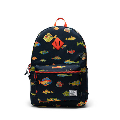 Herschel Heritage Youth Backpack Something Fishy - front view