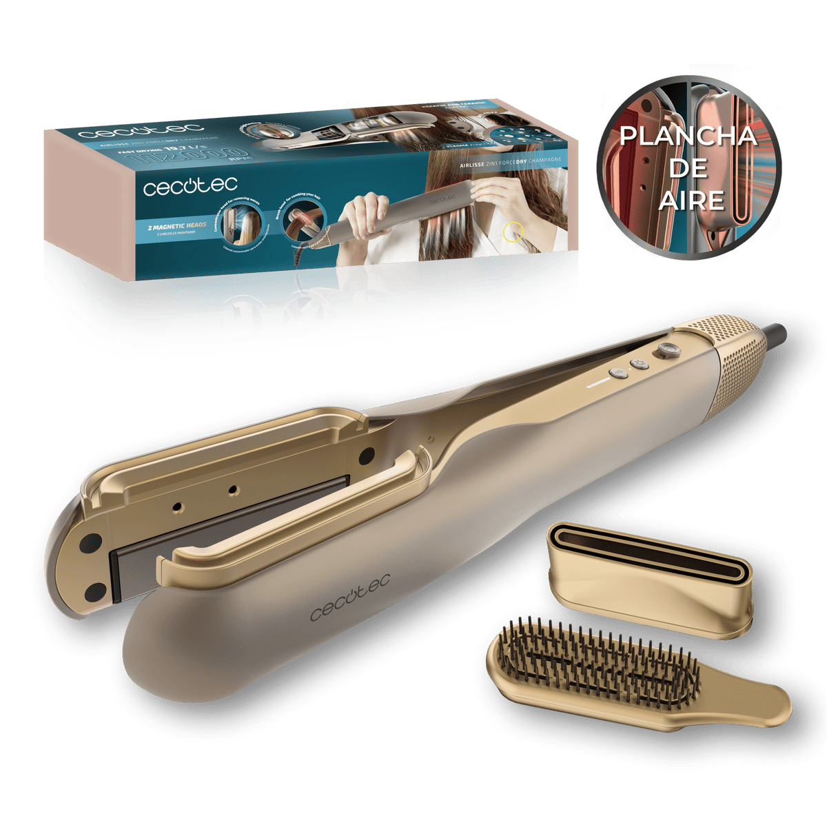 Cecotec AirLisse 2in1 ForceDry air straightener — BambiniJO Jordan