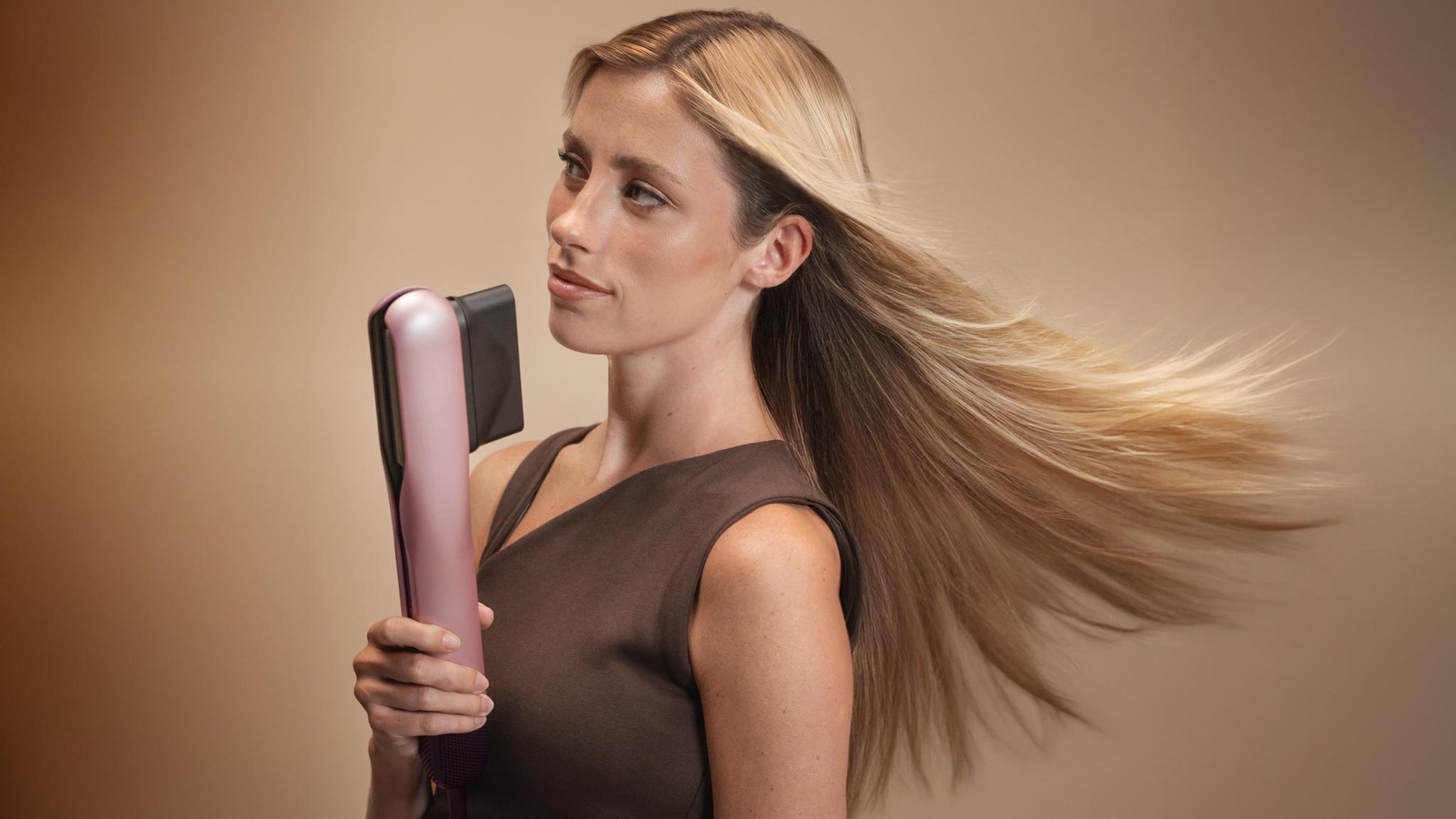Cecotec AirLisse 2in1 ForceDry Champagne straightener